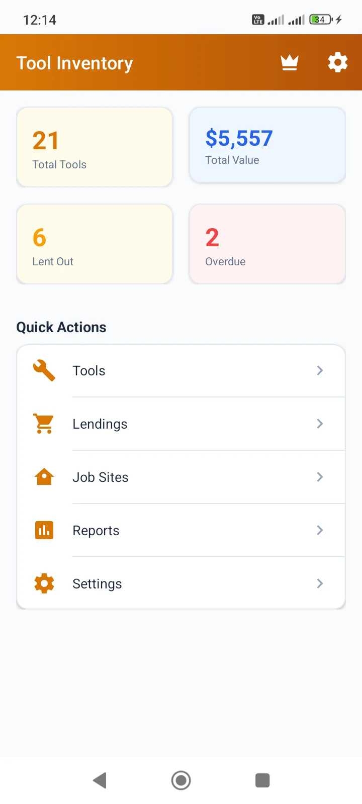 Tool Tracker - Lending Log screenshot